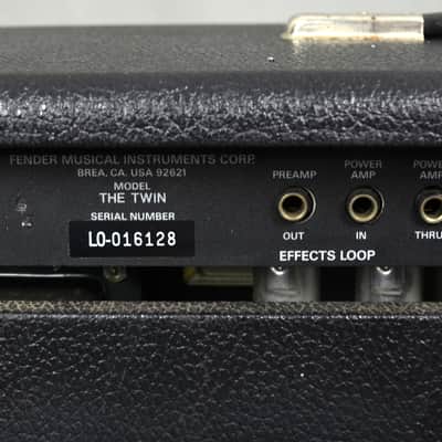 Fender Twin Red Knob Guitar Amp image 5