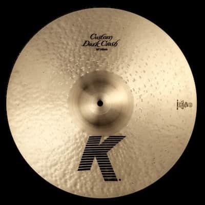 Zildjian 18" K Custom Dark Crash Cymbal - MINT! image 3