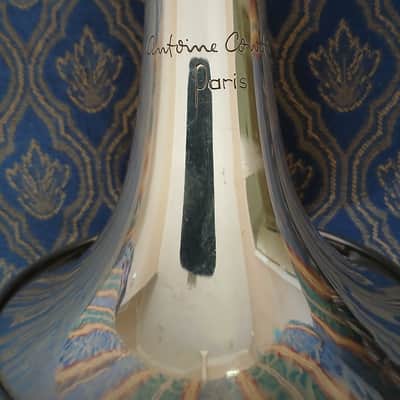 Beautiful Antoine Courtois Paris C Trumpet with Courtois Case and Courtois Mouthpiece image 3