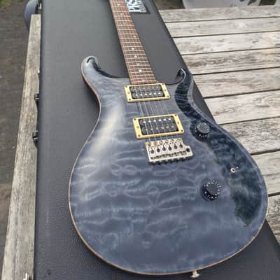 PRS Custom 24 1987 - Whale Blue - 10 top - Moons image 14