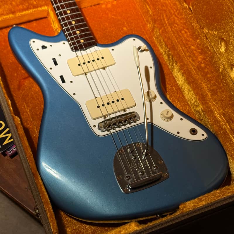 2021 Fender Custom Shop 1962 Jazzmaster Journeyman Relic CME - Solid Rosewood Neck - Lake Placid Blue image 1