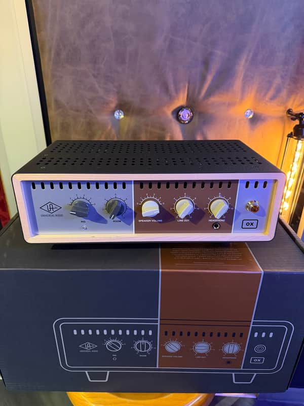 Universal Audio OX Amp Top Box Attenuator 2019 - Present - Silver/Brown/Black image 1