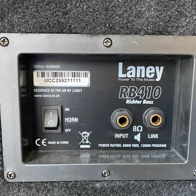 Laney RB410 4x10 Bass cabinet (Open Box) image 6