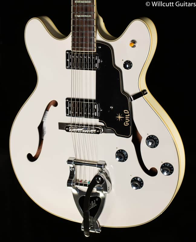 Guild Starfire V Guild Vibrato Tailpiece Snowcrest White (758) image 1