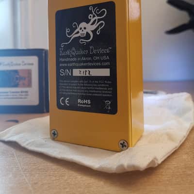 EarthQuaker Devices Speaker Cranker Overdrive V2 2017 - 2021 - Yellow / Black Print image 15