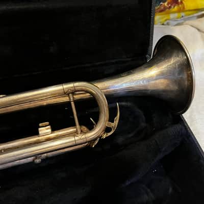 Blessing BTR1460S Silver Trumpet w Case image 5
