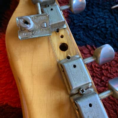 1966 Fender Telecaster Neck with Rosewood Fretboard and Kluson Double Line Tuners! image 15