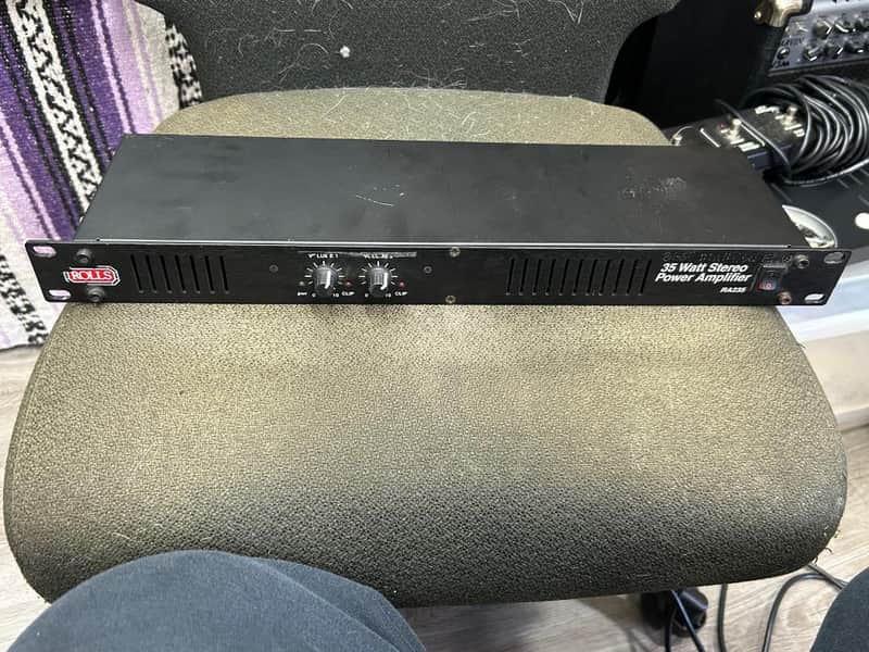 Rolls RA235 2-Channel Reference Power Amplifier image 1