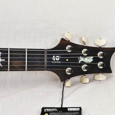 PRS Guitars 40th Anniversary Custom 24-08 Semi-Hollow LTD - Charcoal Cherry Burst image 6