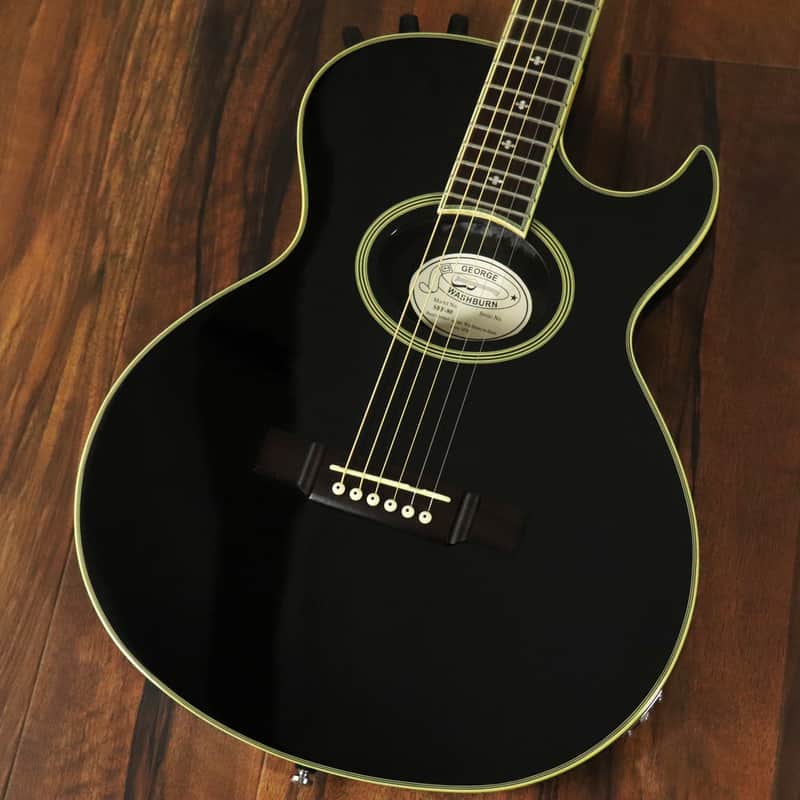 Washburn SBF-80 w Sound Hole Black (S/N:N05301809) [01/15