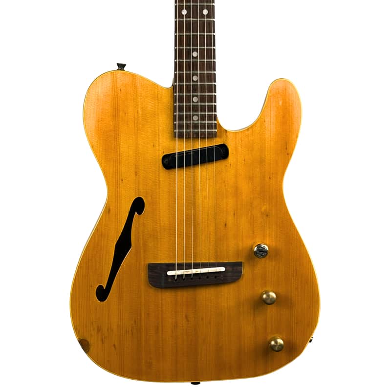 Fender HMT Thinline Telecaster Natural MIJ 1990 W/OHSC (Used)