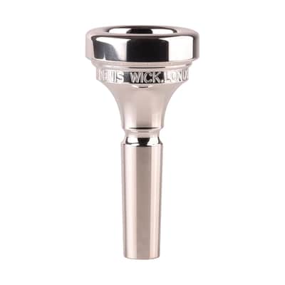 Denis Wick Classic Trombone Mouthpiece Silver Plated, 5880-12CS - V-Type Design for Balanced Tone & Smooth Response - Small Shank Fitting Trombone Accessory 24.7 x 6.5 x 6.1mm image 4