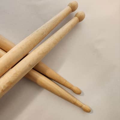Vic Firth American Classic 5A Hickory Wood Tip Drum Sticks -PLUS Zildjian ROCK Sticks image 6