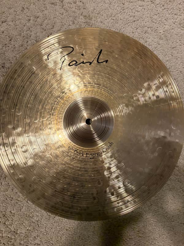 Paiste Dark Energy Mark I Set 16/17/19 crash set image 1
