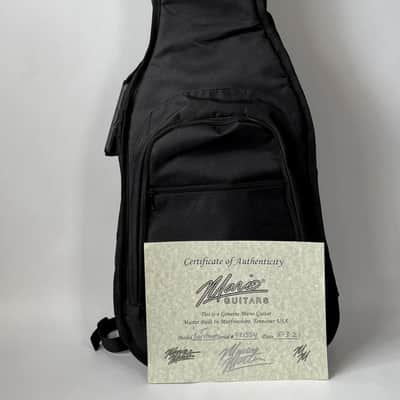 Mario Martin Guitars 2021 Baritone T-Style Custom, Blue Metallic finish NEW (Authorized Dealer) - image 6