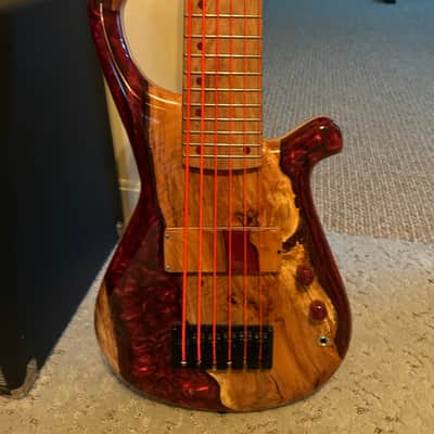 Martinson Nessie 2023 - Gloss wood/polymer top with satin body and bolt-on neck image 5