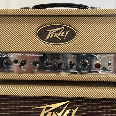 Peavey Peavey Classic® 20 MH Guitar Mini Amp Head and Peavey 112-C 60-watt 1x12 inch Cabinet image 2