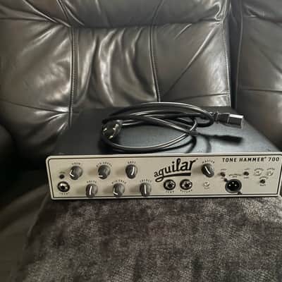 Aguilar Tone Hammer 700 700-Watt Bass Amp Head 2018 - Present - Silver image 3