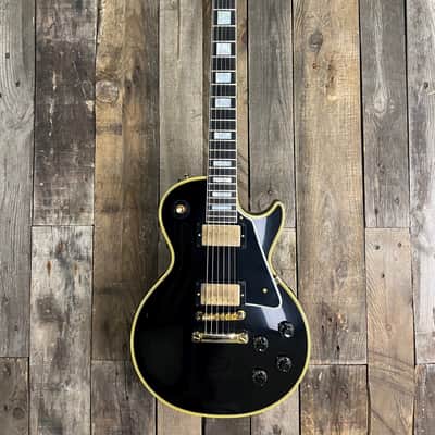 1957 Les Paul Custom Reissue 2-Pickup VOS Ebony Gibson image 1