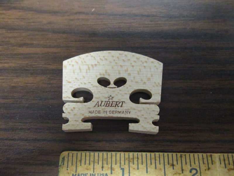 2 PACK of Aubert Violin Bridge Unfitted size 1/2 2010s New Old Stock image 1