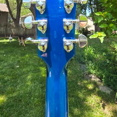 Gibson SG Deluxe Blue Burst Metallic image 5