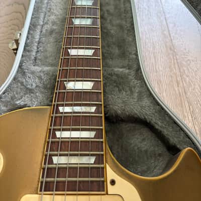 1980 Greco EG800 P90 Super Real Gold Top Hard Case Japan Vintage image 8