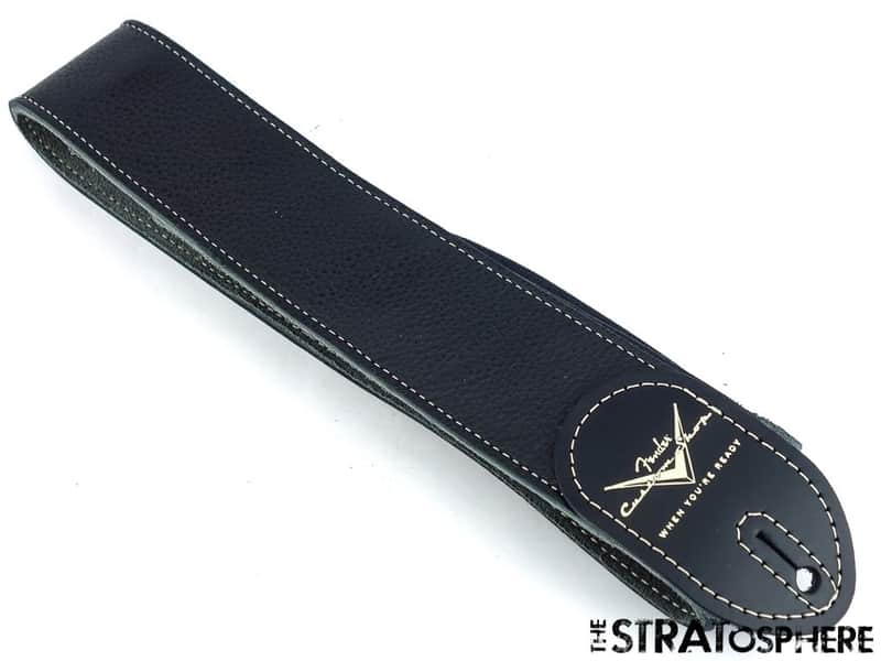 Fender USA Custom Shop 65 GUITAR STRAP Stratocaster Strat Leather from 1965. image 1