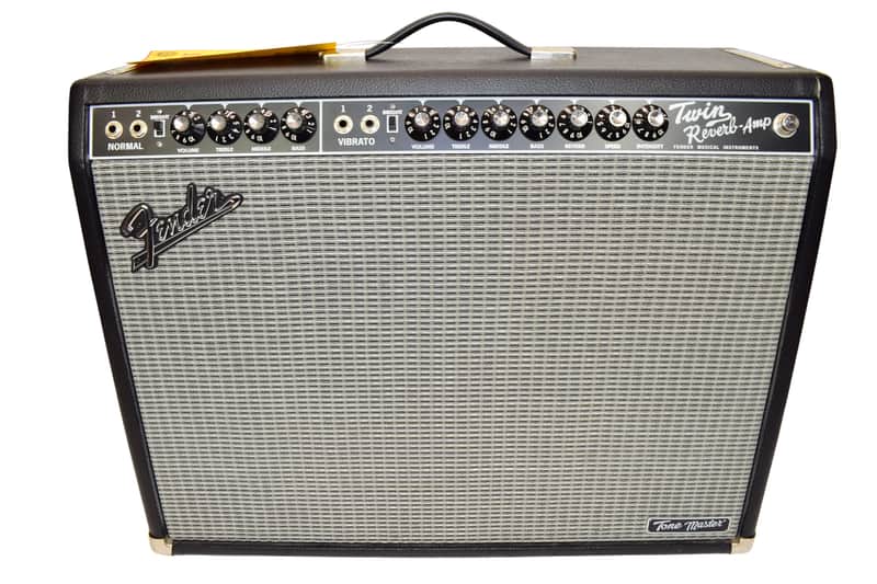 2020 Fender Tone Master Twin Reverb 85-Watt 2x12" Guitar Combo Amp image 1