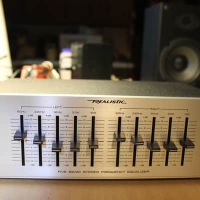 Restored Realistic 31-1988A 5 band Graphic Equalizer imagen 3