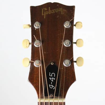 1968 Vintage Gibson J45 ADJ Sunburst Finish 1960s Kalamazoo USA +OHSC image 18