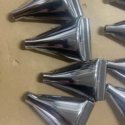Slingerland Bass drum claws. Lot of 16 2000s - Chrome image 2