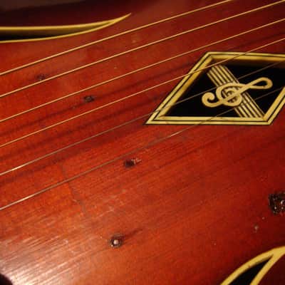 Hofner 464S 1956 Red Sunburst image 3