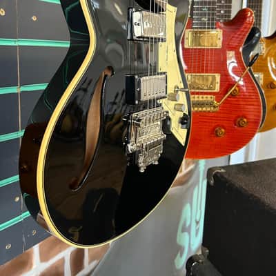 Peerless Retromatic P3 Gloss Black 2013 Semi-Hollow Electric Guitar image 3