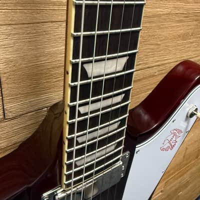 Epiphone Firebird Electric Guitar 2026 - Wine Red- w/gig bag- New! image 13