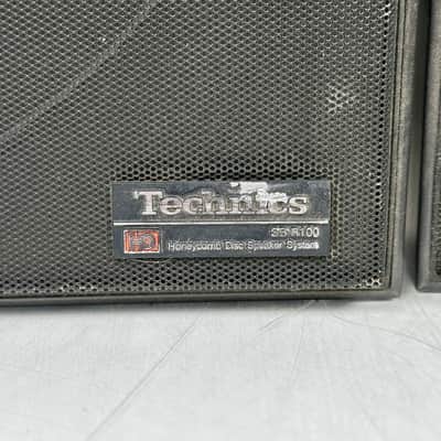 2x Technics SB-R100 High-End Honeycomb Disc Loudspeaker Speaker image 2