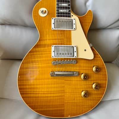 8.23 lb Gibson 2026 Custom Shop '59 Les Paul - Dirty Lemon VOS _ R9 1959 Historic Reissue image 2