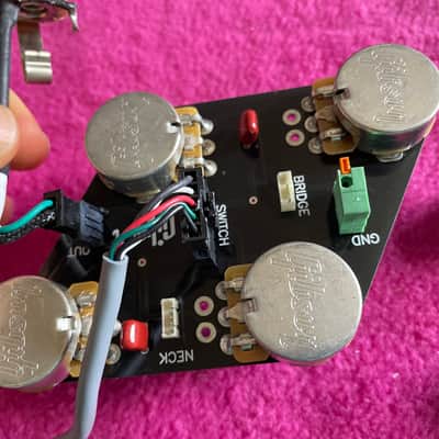 Vintage 2022 Gibson Les Paul QUICK CONNECT wiring harness for les paul paf burst image 11