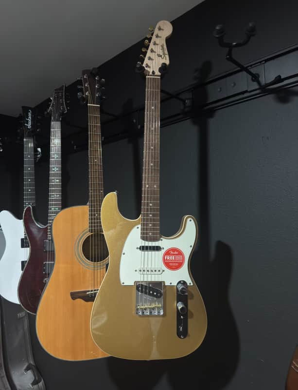 Squier Paranormal Custom Nashville Stratocaster with Laurel Fretboard 2023 - Present - Aztec Gold image 1