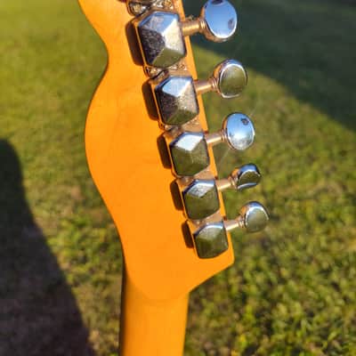 1994 Fender Telecaster MIM squier series red maple rare image 11
