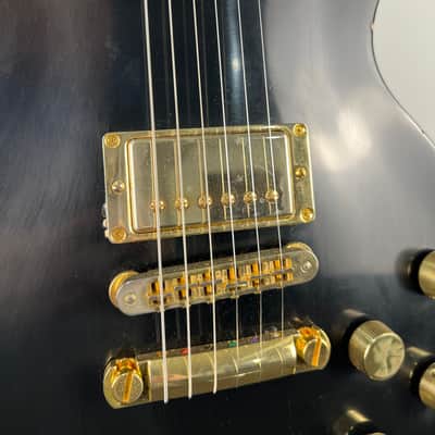 Gibson Les Paul Studio 1993 - Black with brass hardware image 5
