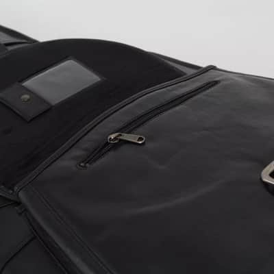 Harvest Fine Leather Black Buffalo Nappa Electric Bass Guitar Gig Bag image 19