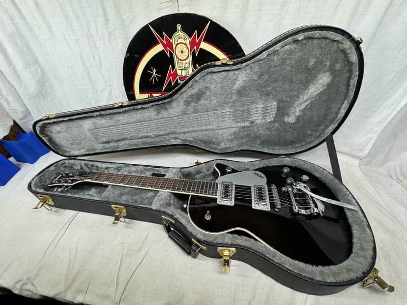 Gretsch G5230T Electromatic Jet FT Singlecut Guitar + Case 2021 - Black image 1