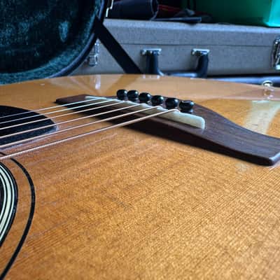Yamaha FG-180 Jumbo Dreadnought - Nippon Gakki Red Label Japan - Freshly Serviced - Neck Reset / Nut / Saddle - Relic image 11