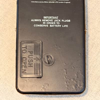 Colorsound Sola Sound Overdriver 1978 Grey Wide Case image 2