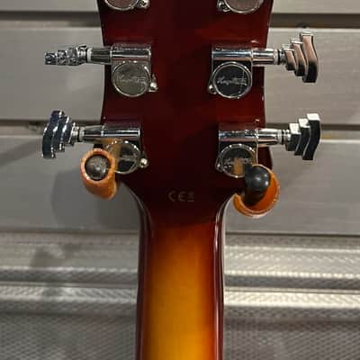 Hagstrom HJ800 Jazz Guitar 2021 Vintage Sunburst Gloss image 6