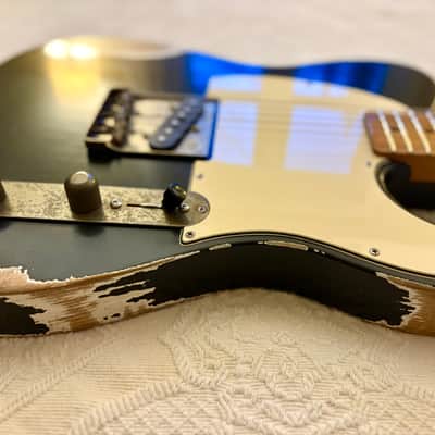 Heavy Relic Aged Black Custom Esquire image 2