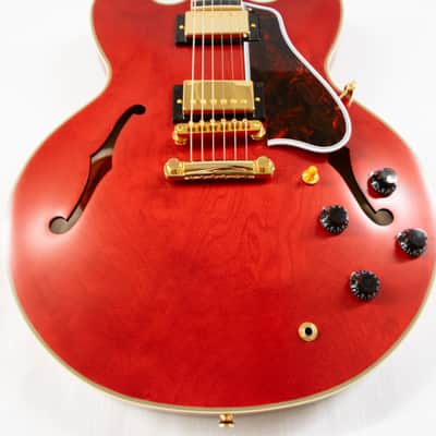 Epiphone 1959 ES-355 Semi-hollowbody Electric Guitar - Cherry Red image 2