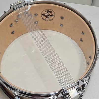 Tama 14"x 6.5" Artstar Custom Premium Maple Shell Snare in Gloss Natural Birdseye Maple Veneer image 7
