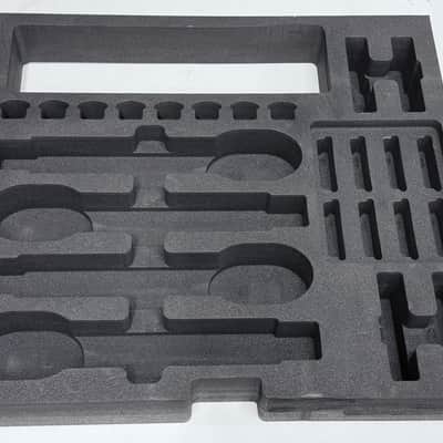 Custom Foam Insert for Rack Drawer fits Shure Axient Digital Wireless Handhelds and Bodypacks ADX1 ADX2 SB910 SB920 image 2