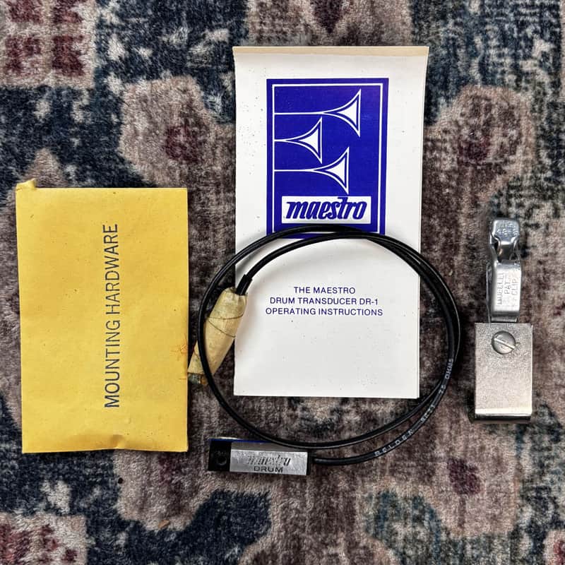Maestro DR-1 Drum Vintage Transducer System! P144 image 1
